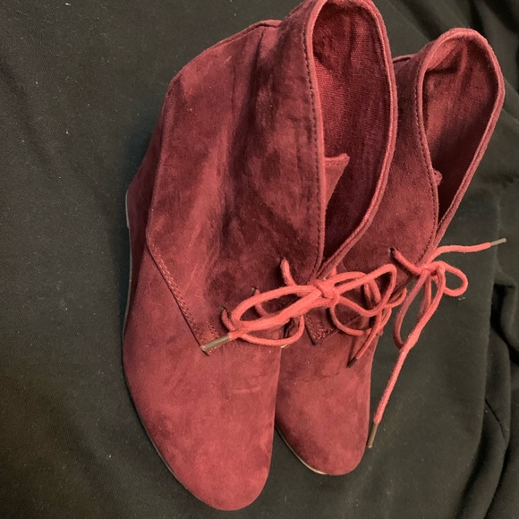 Forever XXI Wedge Booties - Picture 2 of 4